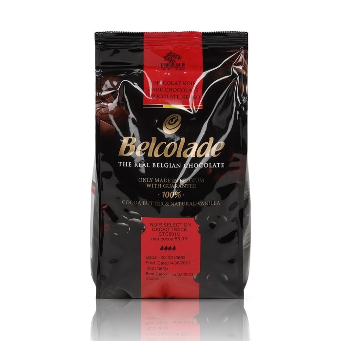 

Cabina Belcolade Noir Selection Cacao-Trace - Dark 55% 5Kg