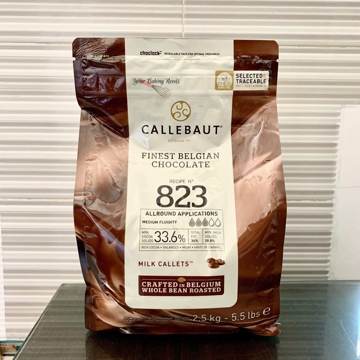 

Cabina Callebaut Milk Chocolate Re-Pack 1Kg