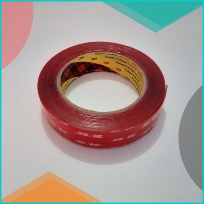 

3m doubel tape vhb clear 1" 4,5 M jely bening automotif & building