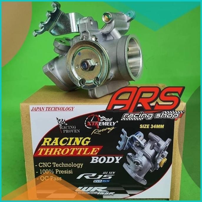 THROTTLE BODY R15 VVA - WR 155 - SIZE 34MM - THROTTLE BODY XTR RACING