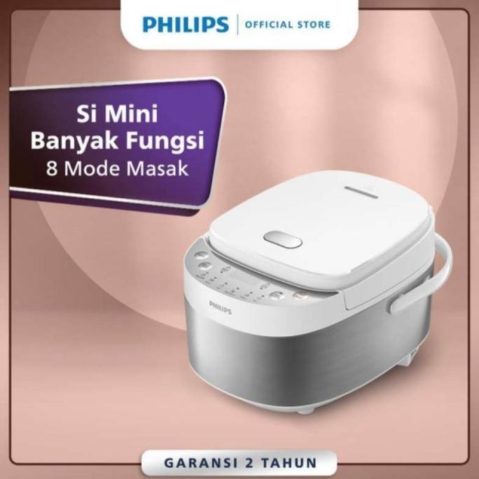Philips Rice Cooker 0.85 Liter Digital Mini Rice Cooker Hd3170/33 Olivianashayra