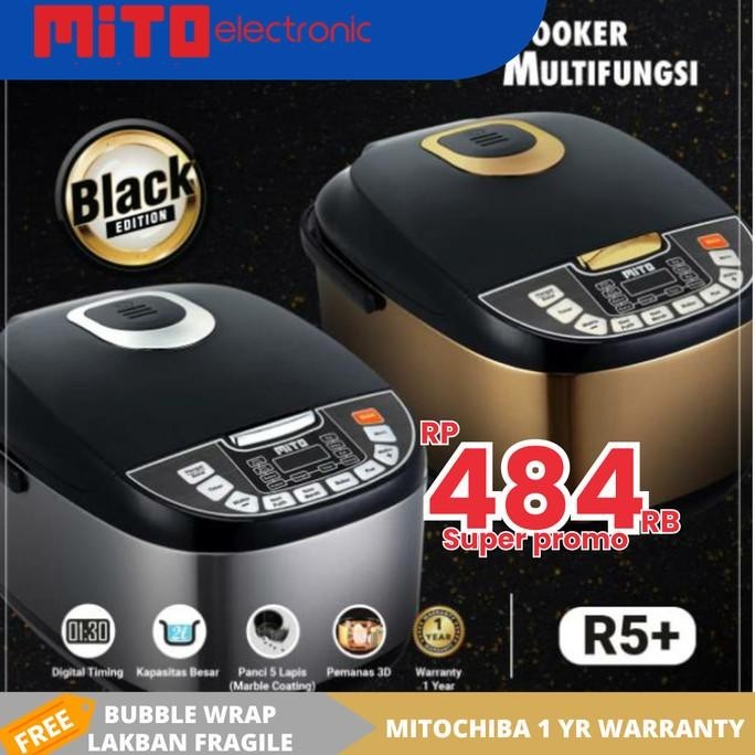 Mitochiba Rice Cooker Low Carbo Low Sugar Penanak Nasi Magicom Simple Olivianashayra