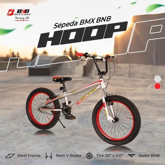Promo  Sepeda Anak Bnb Bmx 20 Inch Hoop Packing Aman Amandajoel