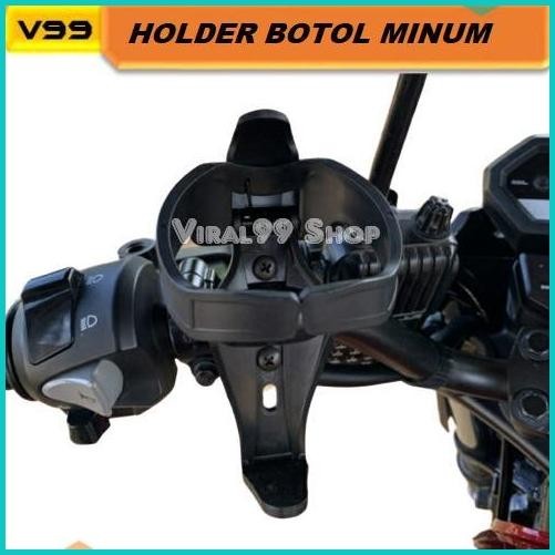 Holder Botol Minum Motor Dudukan Botol Air Stang PCX XRIDE Vixion Nemo