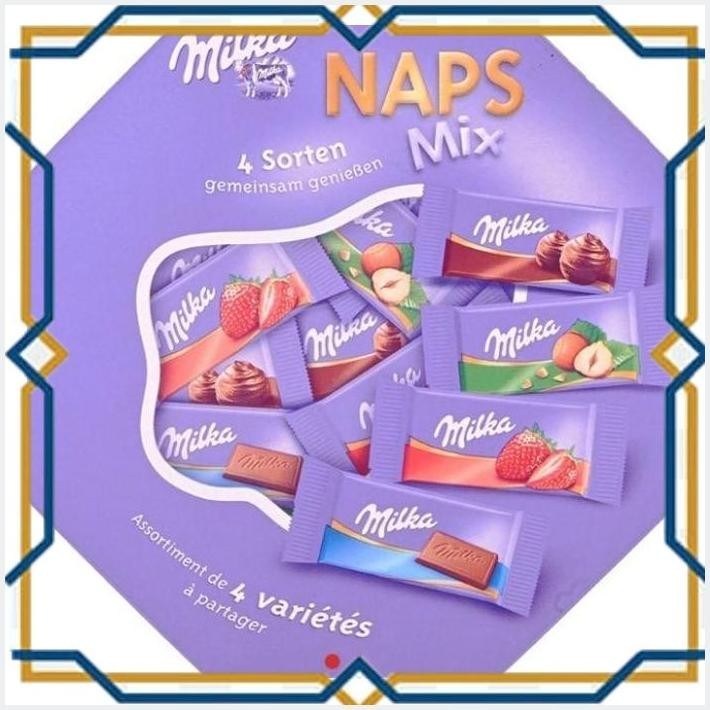 

[LDY] MILKA COKELAT PAKET NAPS 138GR