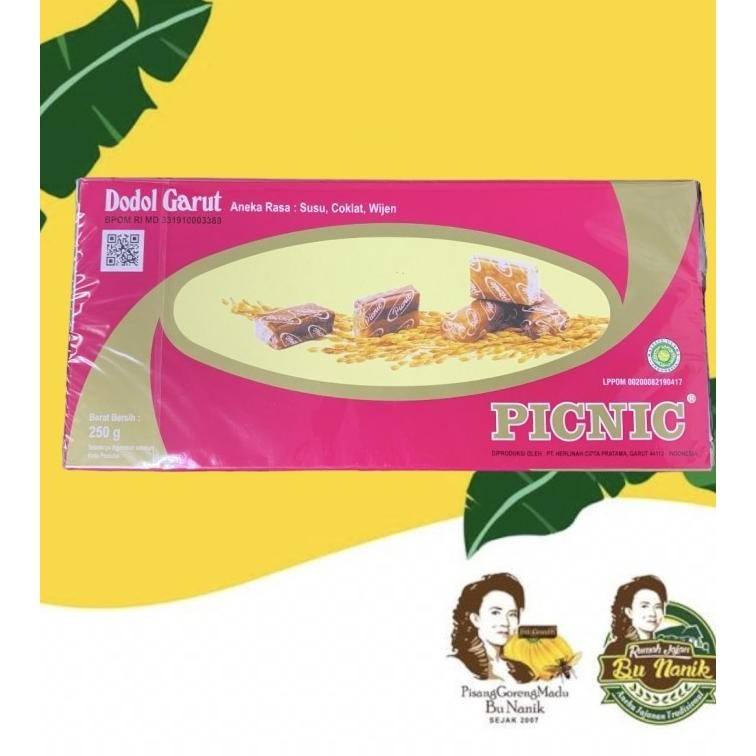 

Dodol Picnic Pink khas Garut