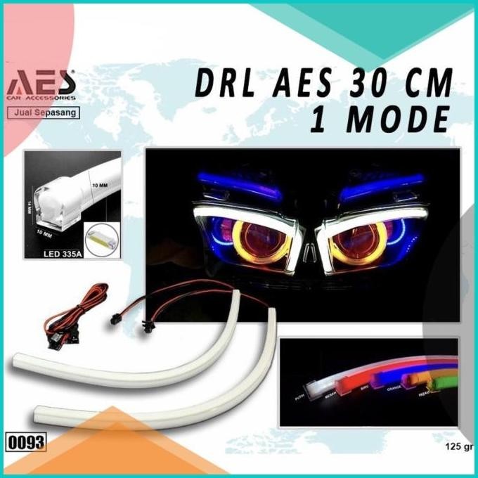 LAMPU LED DRL AES 30 CM 1 MODE GRADE A ORIGINAL AES | ALIS LED | DRL 1