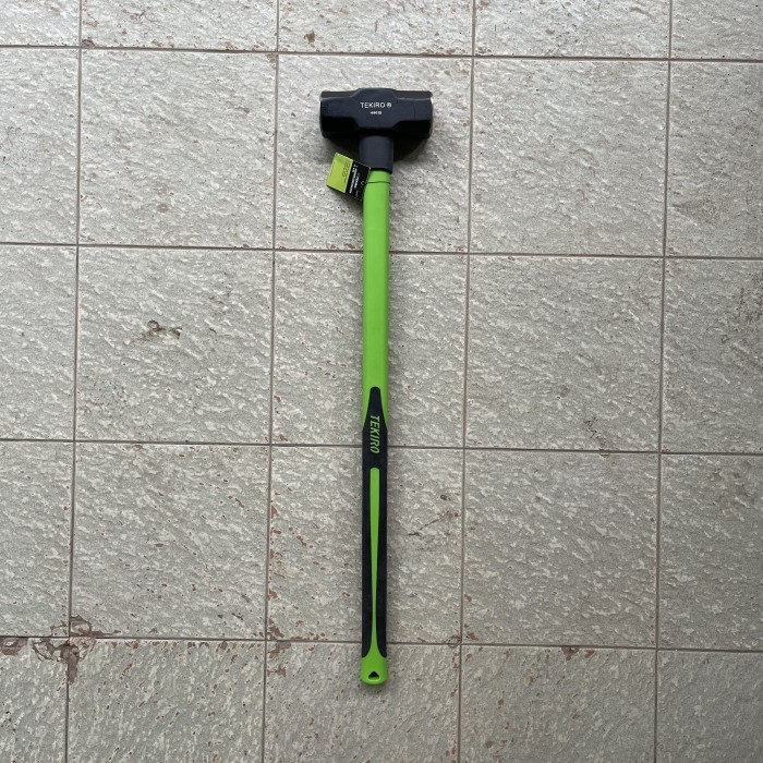 Palu Batu Gagang Fiber 8LB 4kg Bodem Bogem Beton Palu Konstruk Tekiro