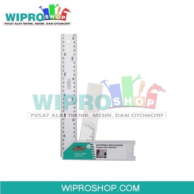 

Wipro Penggaris Siku Adjustable Pgsa-12 12