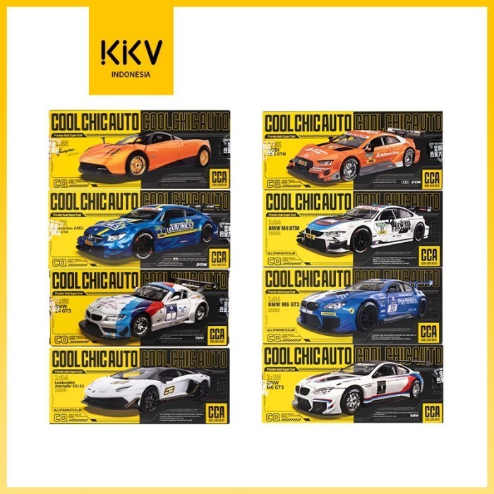 KKV CCA Car Diecast Mobil Mainan Anak Model Koleksi Mobil Balap Sport