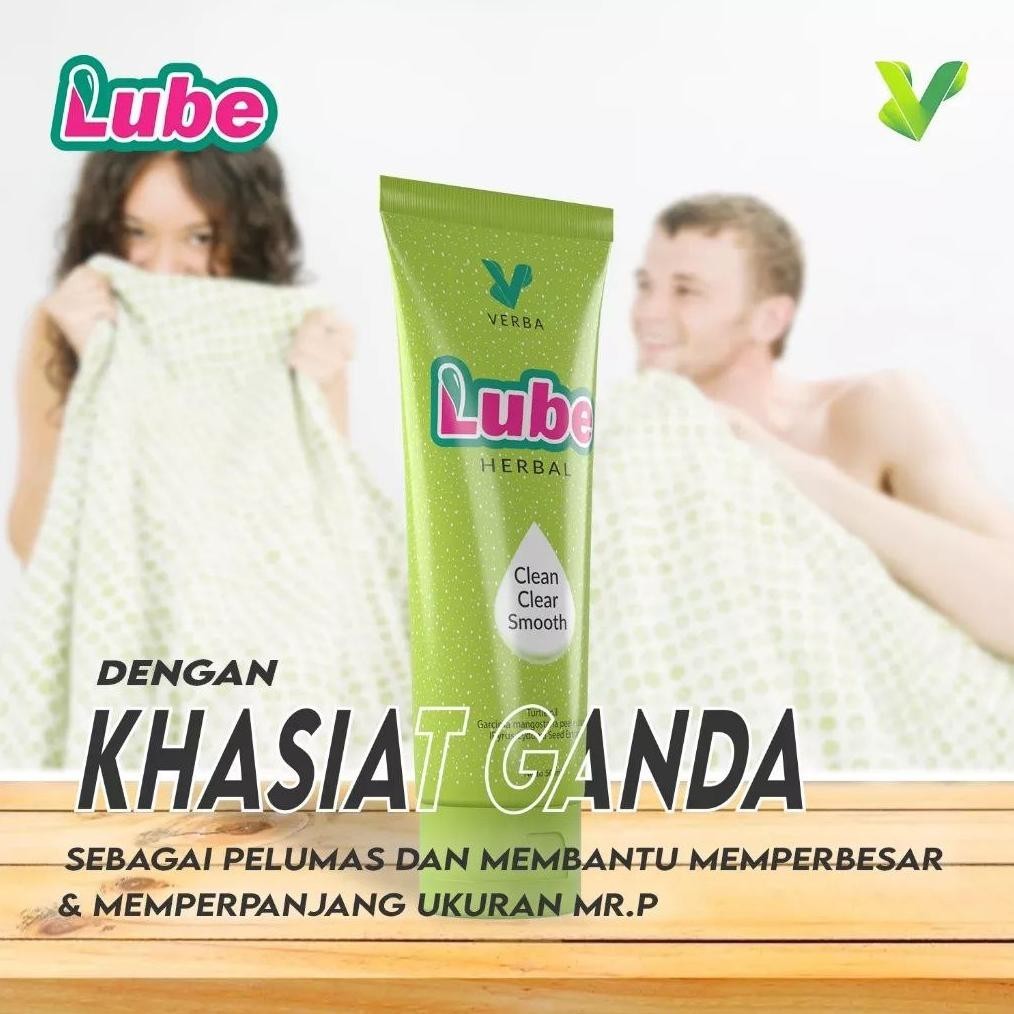 Paling dicari VERBALUBE GEL Pelumas Sex Perangsang Pria & Wanita Sex Aman BPOM Water based lubricant