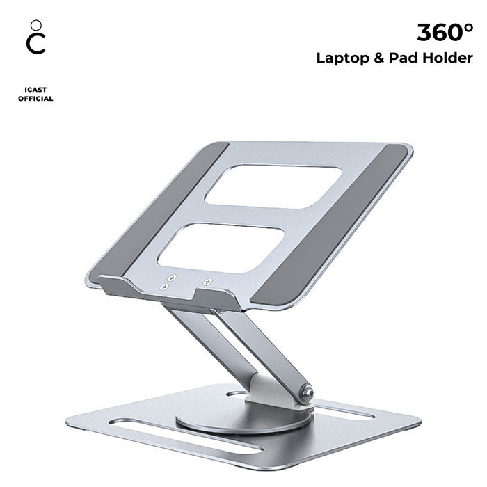 iCast Laptop Stand 360 Dudukan Laptop &amp; Tablet 360 derajat