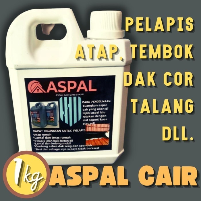 Anti Lumut Lantai Cor Beton Aspal Cair Guna Kote 1 Kilo