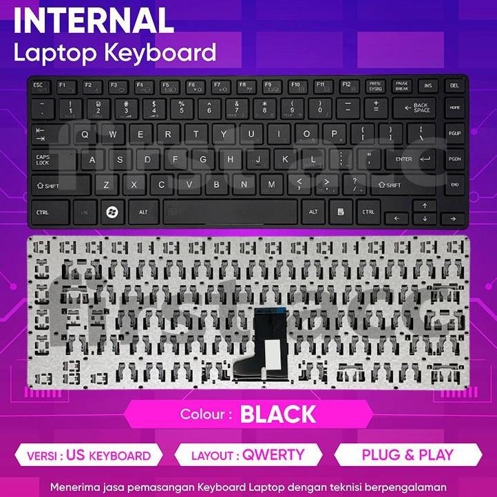 Keyboard Toshiba Dynabook R734 R734/M R734/K Series New