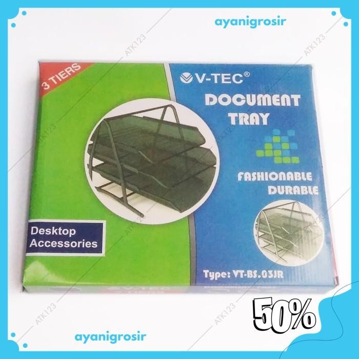 

RAK KERTAS / DOCUMENT TRAY 3 SUSUN - V-TEC VT-BS.03JR BEST PRODUCT