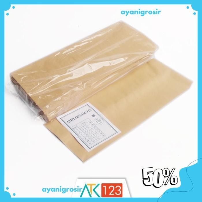 

AMPLOP COKLAT / SAMSON GUANACO B (SUPER KABINET) ISI 100 BUAH PRODUK TERBAIK
