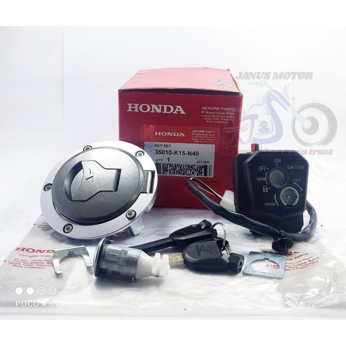 Kunci Kontak Set Cb150R New K15 Led Kualitas Orisinil Cb 150 R Ori Asl