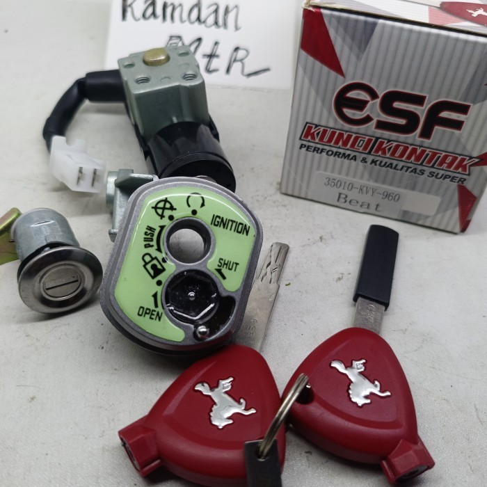 Kunci Kontak Beat Karbu Beat Old Anti Maling Anti Duplikat Esf