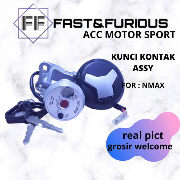 Kunci Kontak Nmax Set Original Ori