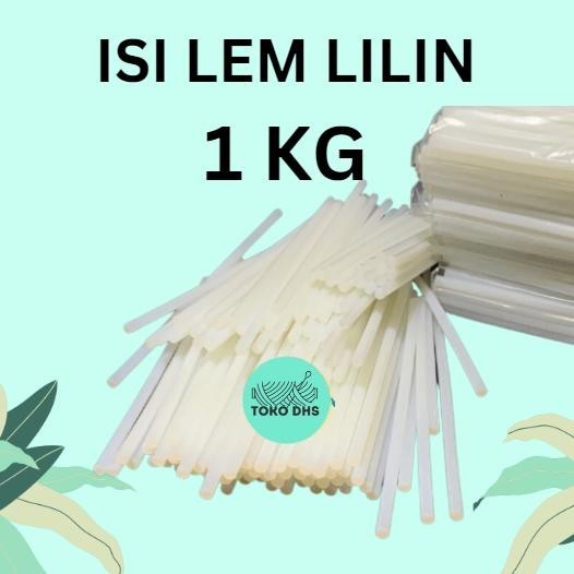 

(1 KG) ISI LEM TEMBAK KILOAN / LEM BAKAR KILOAN / GLUE GUN REFILL / LEM LILIN TEMBAK KECIL BESAR 1 KG COD