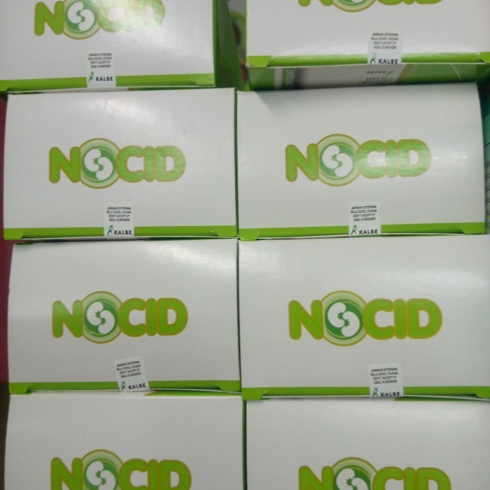 [Original] Suplemen Original Kesehatan Nocid Kaplet Perbox Ready Original Isi 100