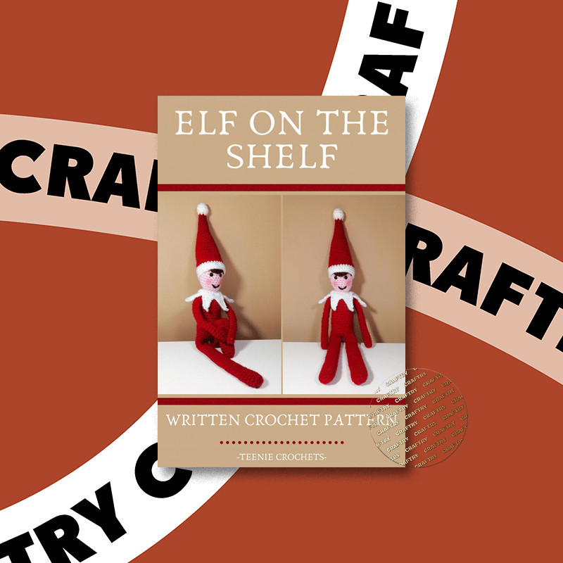 

Elf on the Shelf Written Crochet Patterns - Teenie Crochets