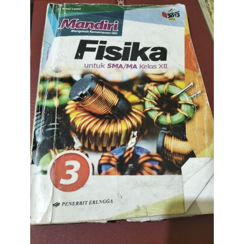 buku mandiri kelas 12 fisika dan bahasa Indonesia