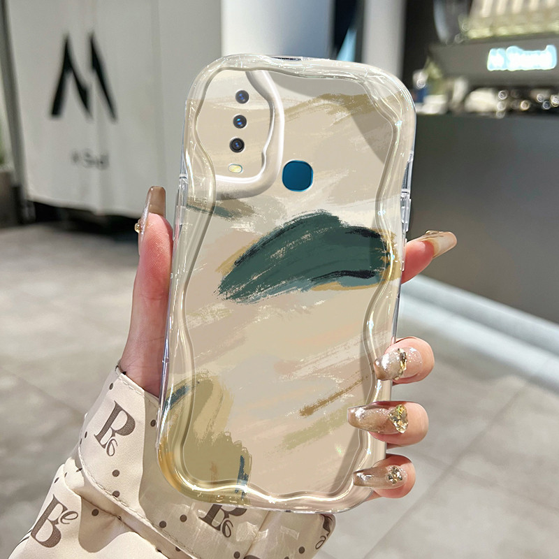 Casing Hp VIVO Y12 Y15 Y17 Y27 Y35+ 5G Y3 Y3s 2020 Y12i Case sarung HP pola grafiti Casing warna-war
