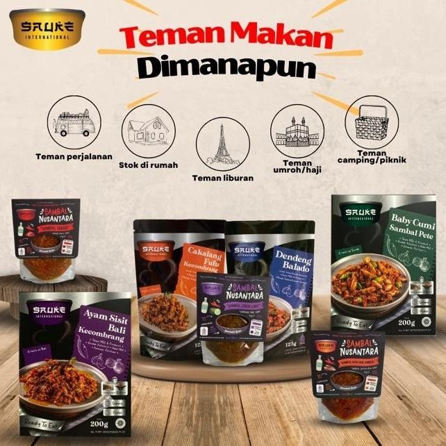 

PAKET LIBURAN, LAUK INSTAN RENDAH KOLESTEROL/READY TO EAT H32S