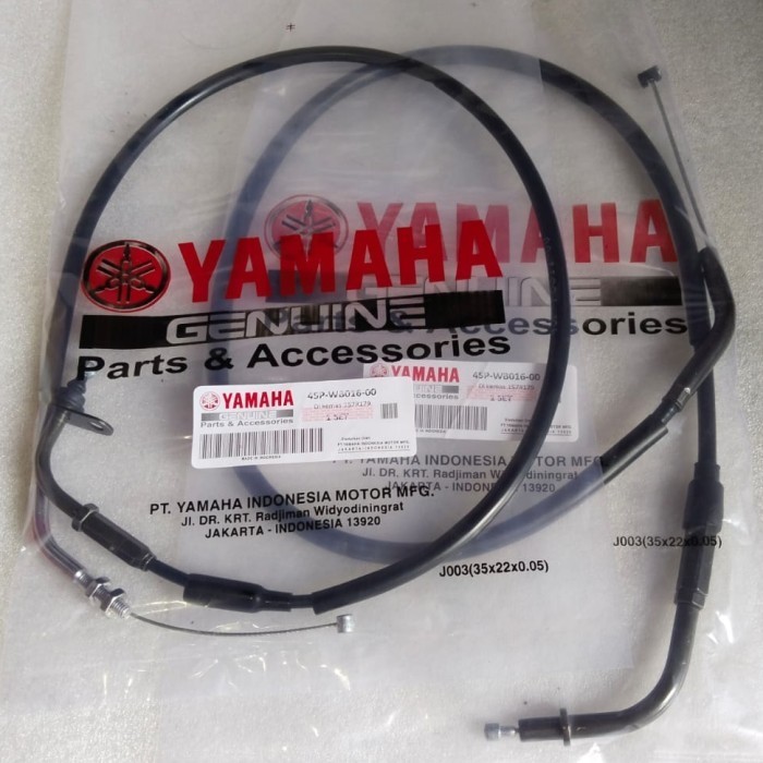 KABEL KOPLING PLUS KABEL GAS YAMAHA BYSON KARBU BYSON FI INJEKSI ASLI