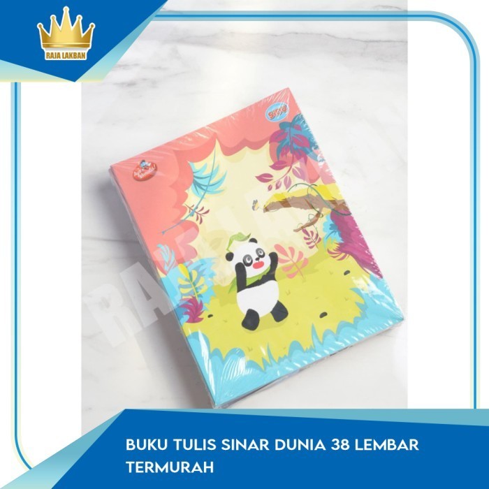 

HARGA DISKON Buku Tulis Sinar Dunia / SIDU / 38 Lembar TERMURAH