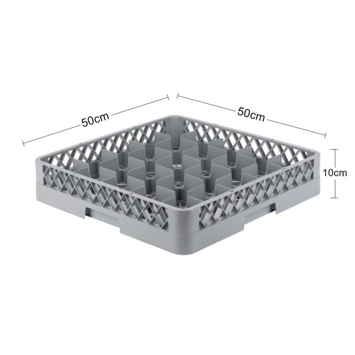 Rak Gelas/25 Compartment Glass Rack Restomart (2835035)