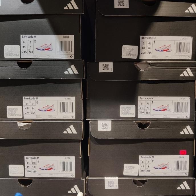 sepatu Tenis adidas barricade Original sale terbaru