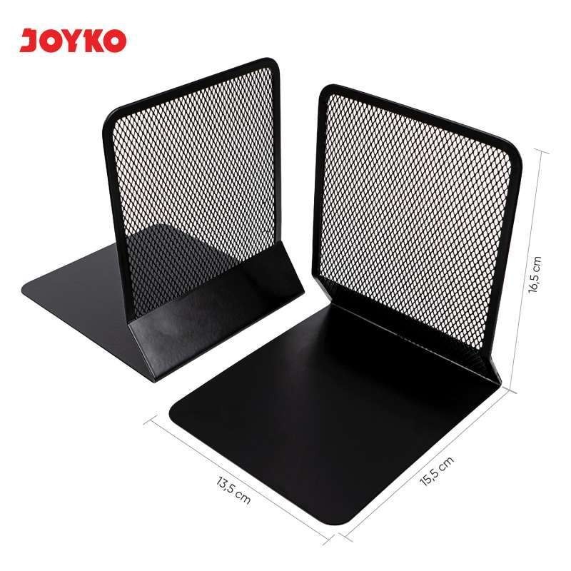 

InJO (SET) Sandaran Penahan Pembatas Buku / Book End - Joyko BKE-690 MURAH