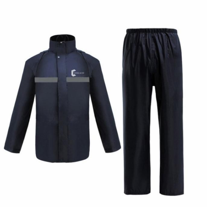 CANEL&CO Tebal Campuran PVC dan nilon tebal jas hujan keselamatan