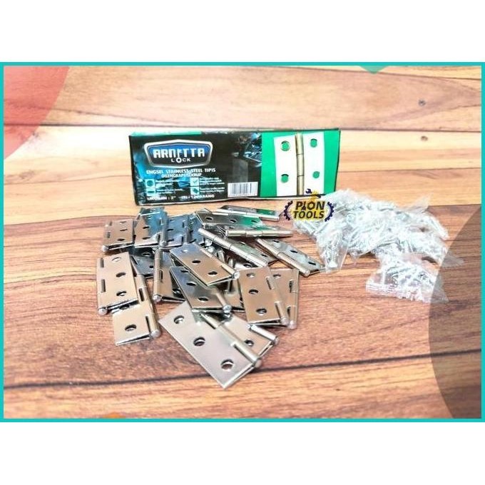 ARNETTA ENGSEL PINTU JENDELA 2" STAINLESS SS 2 inch 5 cm 19F3B2024 las