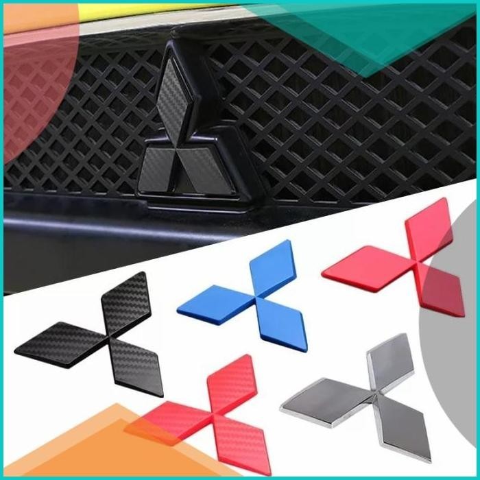 LOGO COVER LOGO LAMPU LED MITSUBISHI BERLIAN BESAR MOBIL TRUK 12V,24V