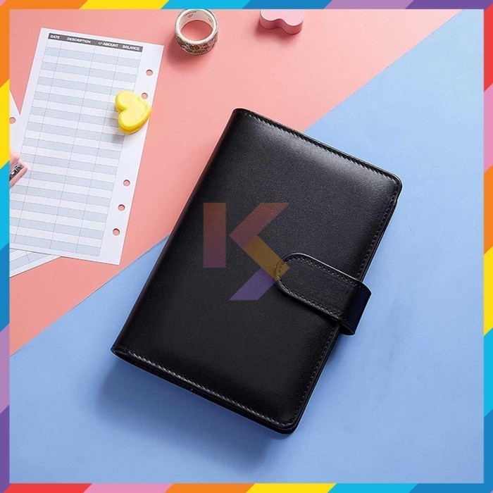 

HRG DISKON Binder Notebook Spiral A6 PU Leather Buku Catatan Jurnal - YR-6