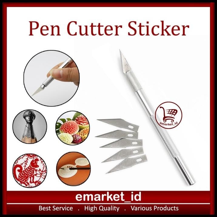 

HOT DEAL PEN CUTTER SET / ART KNIFE CUTTING STICKER / PISAU UKIR SENI AIR BRUSH !