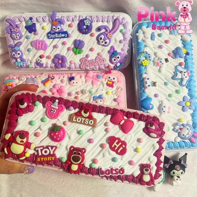 

Paket Diy Kotak Pensil Deco Clay Cream Cinnamorol My Melody Lotso Stel