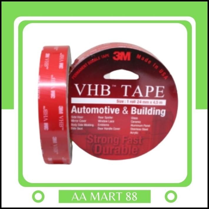 

DISKON 3M VHB DOUBLE TAPE , 24 MM X 4.5 M !!!!