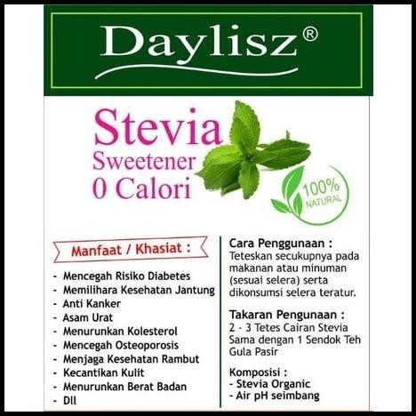 

GRATIS ONGKIR GULA STEVIA CAIR 0 KALORI SWEETENER TERAPI DIET DAN DIABETES ALAMI !!!!