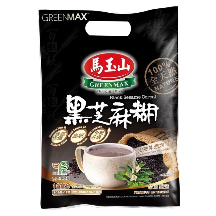 

Greenmax Bla Sesame Cereal