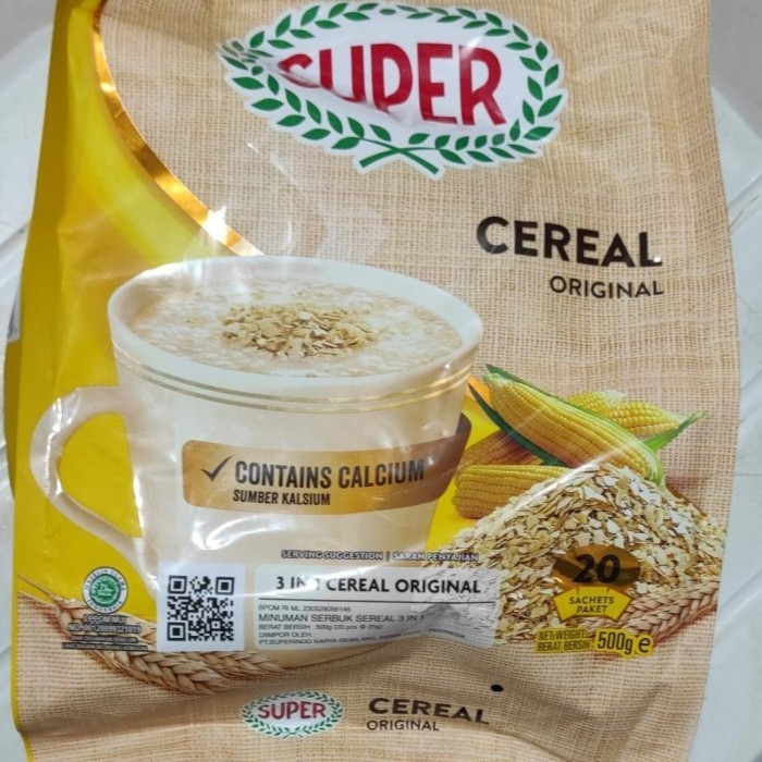 

Instan Sereal Isi 20 Bks X 30 Gr Made Malaysia