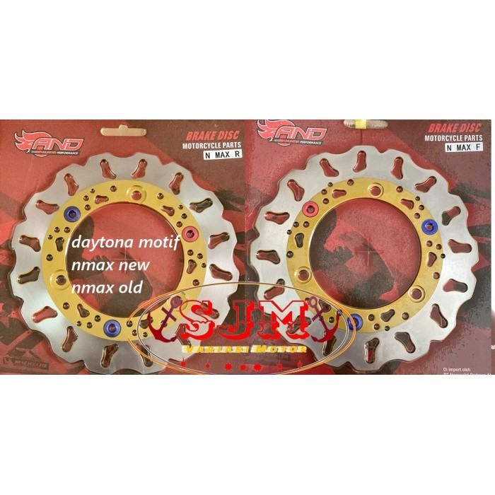 Asli Piringan Nmax Depan & Belakang Satu Set Disk Cakram Nmax New Dan Old Free Ongkir