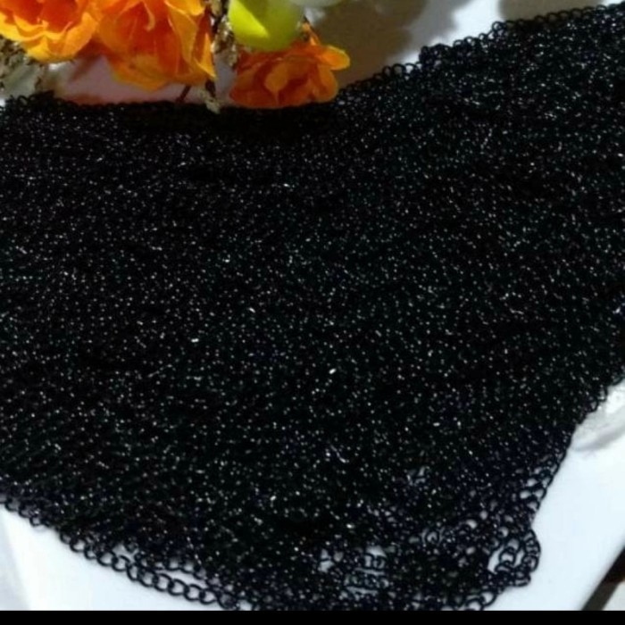 

Rantai Hitam 07 / 100M Kalung Gelang