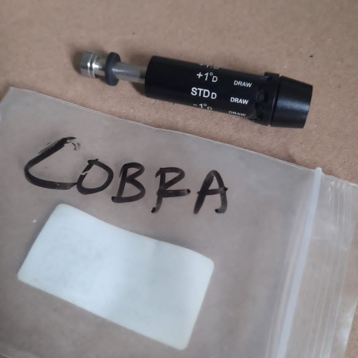 STICK GOLF COBRA DRIVER ADAPTER CONNECTOR