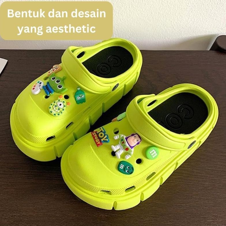 MUZY SANDAL KODOK WANITA SANDAL KESEHATAN SANDAL KODOK SANDAL BAIM HSN117 VIRAL