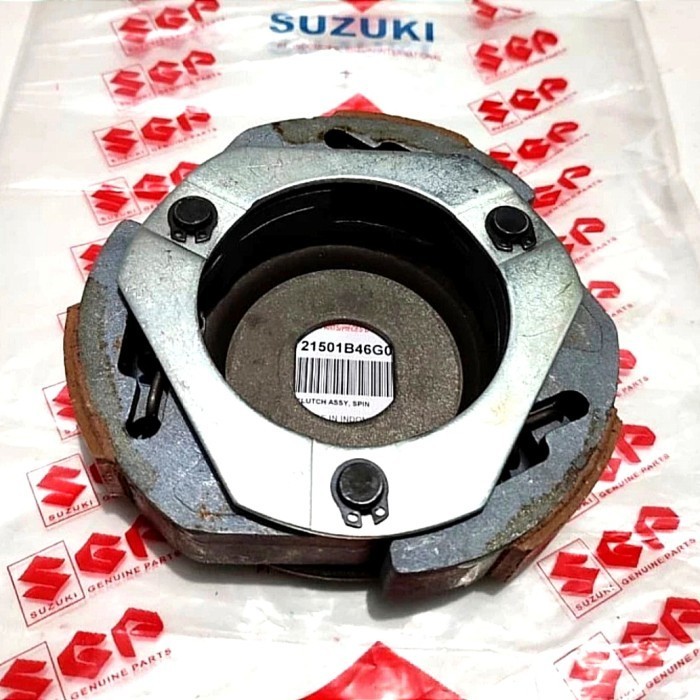 Kampas Ganda Assy Suzuki Spin 125/Skydrive/Skywave Ori
