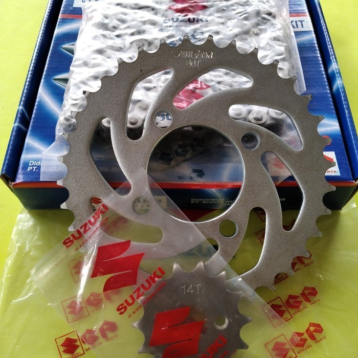 Gear Set Suzuki Smash Lama, Smash Titan, Smash New, Shogun 110 Ori